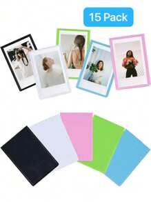 20pcs 2x3 Magnetic Photo Frame Refrigerator For Mini Instant Film, Magnet Picture Frames For Fridge Small Picture Holder For 8.6cmx5.4cm Picture