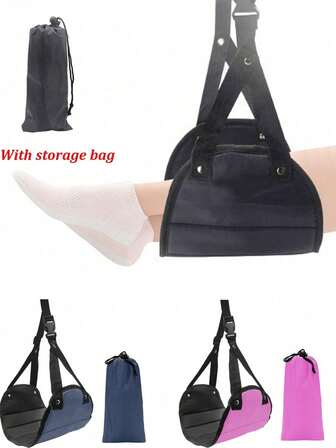 脚凳飞机脚凳采用优质泡沫制成便携式旅行脚凳随身携带脚凳可调节高度脚凳，脚凳办公室脚凳，飞机脚凳悬挂式脚凳吊床简易飞机脚凳，便携式可调节旅行带学校用品学校用品学生用脚凳旅行枕旅行脚凳腿凳旅行休息垫旅行休息产品休息垫旅行休息产品