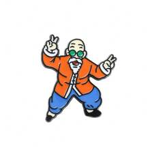 1 pieza de broche personalizado de moda con animación de dragón de bola de fuego súper saiyan Vegeta, accesorio de moda para bolso, adecuado para uso diario o como regalo