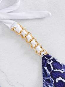 New Arrival Women European & American Style Bikini Summer Vacation Beach - Blue - View 6