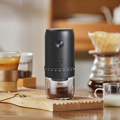 Elektryczny młynek do ziaren kawy Mały ręczny młynek do ziaren kawy Przenośny automatyczny młynek Ręczny młynek do kawy Powrót do szkoły