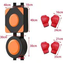 Wall Punching Bag Punching Bag PU Leather Boxing Pad Boxing Wall Training Mat For Training - WithKidAdultGlove - View 2