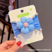 1pc High Elasticity Hair Scrunchies, Extra Wide Durable Hair Ties For Ponytail, Sweet & Cute Hair Accessories