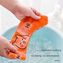 Adhesive Toilet Seat Cover – Ultra-Soft & Anti-Static Fabric With Playful Animal Print Design (Gray/Blue/Orange/Green) – Reusable Non-Slip Bathroom Mat For All Seasons – Semi-Circular Universal Fit With Matte Finish – Fun & Hygienic Bathroom Decor Accessory – Machine Washable & Quick-Dry