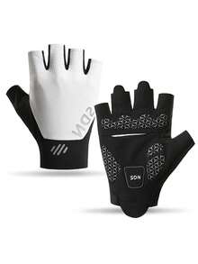 1 Pair Half Finger Cycling/Outdoor Sports/Fitness Gloves, Anti-Slip Palm Design, Breathable, Suitable For Men & Women - Multicolor - View 16