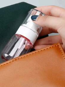 1/2pcs Mini Hair Refresher Sprayer - Ultra-Fine Mist 360-Degree Stylist Sprayers With Perfume Atomizer Pump , 60ml And 30ml Capacities, Refillable Clear Containers, Compact And Portable Back To School