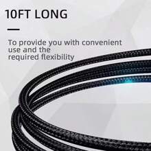 DATA FROG DATA FROG 2/3 Metre Type C Charging Cable For Playstation 5 Gamepad Accessories For PS 5/Xbo X Series S X Controller