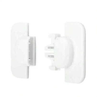 2 Pçs Bloqueio De Segurança À Prova De Bebê Gaveta Das Crianças Geladeira Porta Armário Anti-Pitada branco