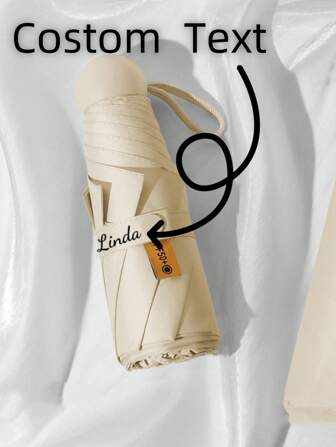 Customized Sun Umbrella For Women, Sun Protection And UV Protection Capsule Umbrella, Rain And Rain Dual-Use Umbrella, Folding Umbrella, High-End Advertising Umbrella Summer Cooling,Beach,Travel