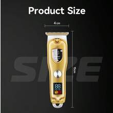 Kemei KM-078 Electric Hair Clippers USB Rechargeable Barber Haircut Machine High Quality Wireless Hair Cutting For Home Use Beard Trimmer For Men 1PC - Multicolor - View 10