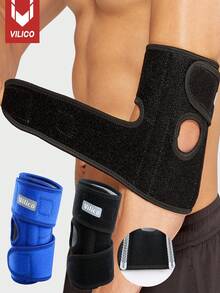 Vilico 1 Pc Outdoor Sports Shock Absorber Running Spring Support Bidirectional Pressure Hand And Elbow Strap Protective Equipment Gym Accessories - Multicolor - View 2