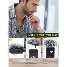 YOUSHARES Microphone Accessories - Đen - 2 miếng - Xem 5