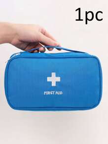 1pc Medical Bag First Aid Kit Travel Portable Large Capacity Medicine Sorting Bag Storage Bag Waterproof And Moisture-Proof Easy To Carry For Home Outdoor Travel Portable Medical Bag Storage Bag Travel Essentials For Daily Use Travel Vacation Back To School Travel Accessories Summer