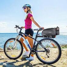 Bike Bags For Bicycles Rear Rack - Black - View 6