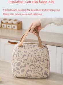 1 szt. Nowa torba na lunch, torba termiczna, pudełko bento, torba piknikowa, torba na lunch z folii aluminiowej, wodoodporna torba na lunch dla pracowników biurowych i uczniów szkół