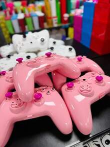 Decorative Candy Dish In The Shape Of A Controller, Gamer Controller Candy - Pink - View 2