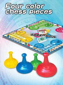 1 pieza Juego de mesa estratégico de expansión mental "Revenge", juego de mesa competitivo y divertido para lógica y habilidades de pensamiento, juego educativo de cartas y ajedrez