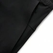 Short de sport d'été Li Ning Wade, fabriqué en tissu respirant et absorbant l'humidité FREEZE DRY, pantalon de sport décontracté pour hommes AKSV561 - Noir - Voir 5
