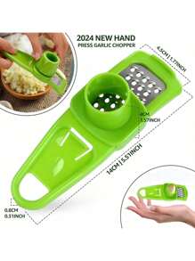 1pc Garlic Grinder - Manual Garlic Grinder - Small Manual Grinder For Garlic Slicer - Garlic Slicer - Garlic Winch -2025 New Manual Garlic Press - Garlic Press Manual Special Tool