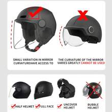 1 Peça Película Protetora Anti-Ofuscante para Capacete, Essencial para Proteção Solar de Verão, Película Anti-Ofuscante Autoadesiva Universal para Proteger a Visão Nítida, Acessórios de Capacete para Motocicleta