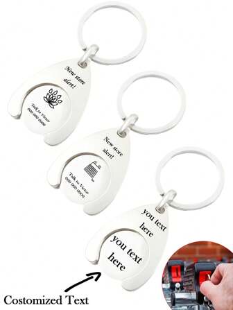 1PC/3PCSMetal Shopping Trolley Coin Holder Keychain Portable Cart Token Keyring Chip Key Chain Universal Gift For Supermarket,Durable,Engraved,Stainless,Colorful,Cute,Adorable,Funny,Kawaii,Y2K,Stylish,Unisex,Casual,Custom,Personalized,Unique,Customized,Ideal Gifts For Him,Ideal Gifts For Her,Her,Boyfriend,Girlfriend,Family,Friends