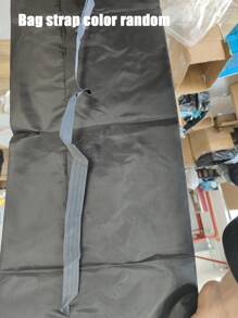 1pc Folding Chair Storage Bag, Large Capacity Portable Folding Chair Storage Bag,Garden Chair Storage Bag,Extra Large Oxford Cloth Storage Bag With Drawstring, Multipurpose Straight Shape Organizer For Tripod, Folding Chair, Cool Seat
