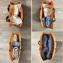 10pcs/Caramel Colored Non-Woven Fabric Clothing Store Tote Bag, Shopping Tote Gift Bag Summer Cooling,Beach,Travel