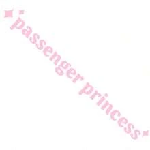 Car Reflector Sticker, Beautiful "Passenger Princess" Text Sticker, Car Interior Decor Sticker, Home Decor Sticker, For Car, Home Decor, Party Decorator