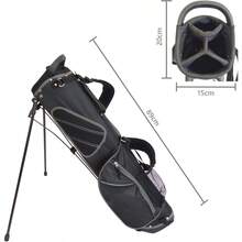 CRLite Lightweight 7 Inch Stand Bag - Black/Grey - View 2