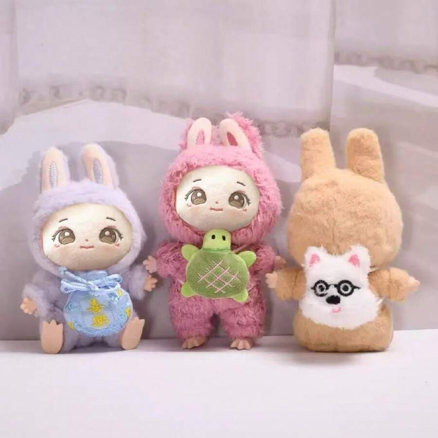 (Backpack Only) New Hot 17cm 1st & 2nd Generation Labobo Sit-Sit Party Blind Box Cute Little Turtle Backpack, High Quality In Stock For Labubu - Multicolor - View 1