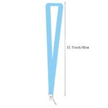 1 Set Of Finless Porpoise Keychain Badge Holder ID Card, Credit Card Pass, Hanging Rope, Hanging Rope, Fashionable Jewelry,Back To School,School Supplies - Multicolor - View 6