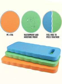 1 pieza Rodillera de espuma EVA, Almohadilla de rodillas de jardín, Soporte de rodillas, Alfombrilla de rodillas de baño, Almohadilla de rodillas multifuncional para jardinería, limpieza, yoga, oración, deporte