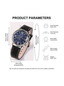 Ein Drei-Teile-Set in einer Box, das eine modische Uhr und eine Geldbörse enthält, ist das erste Geschenk für einen Vater, ein Geschenk für einen Mann, ein Geschenk für ein Paar und ein Geschenk für einen Vater