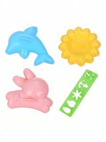 1 Piece Rabbit Dolphin Rice Mold 4-Piece Set, Bento Rice Ball Sushi Mold, Kitchen Mold Set - Multicolor - View 7