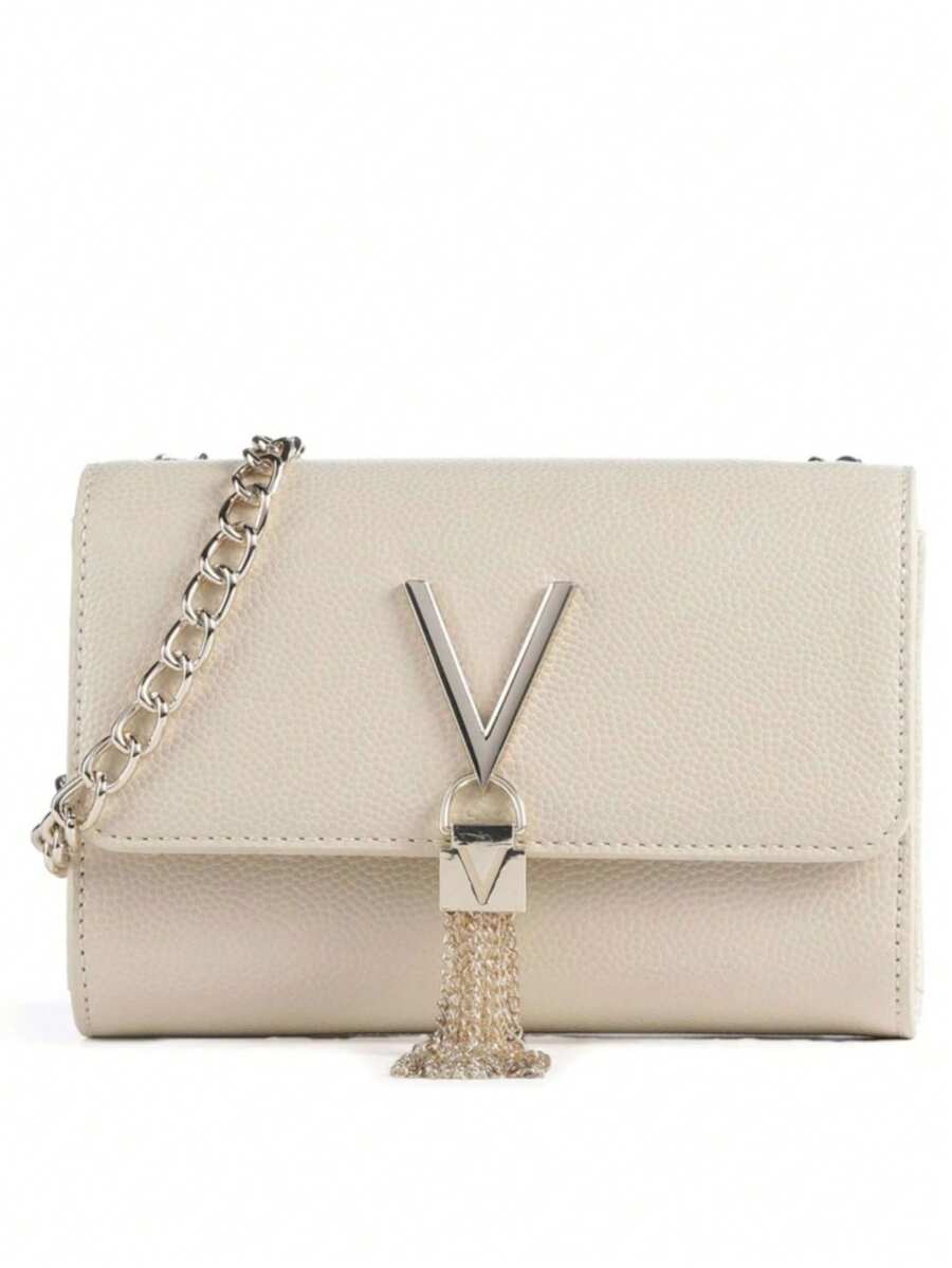 VALENTINO Pochette Bag, Daily Commuter Tote - Beige - View 1