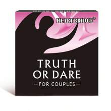 1PC Couple Bedroom Fun Card Games, Tabletop Games, Sex Games, Sex Toys, Exciting Truth To Heart Adventure Challenges, Romantic Valentine's Day And Christmas Gifts For Partners, Perfect For A Perfect Date Night | 50Cards|