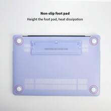 Standfußhülle für Laptop kompatibel mit Macbook Air 13 Hülle M1 M2 kompatibel mit Macbook Air 2022 Air 13.6 2021 Pro 13 Hülle