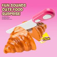 Ensemble de jouets alimentaires réalistes pour enfants, jeu de découpe d'aliments, jouets de cuisine de jeu de rôle pour filles, excellent cadeau pour Noël, Thanksgiving, anniversaire