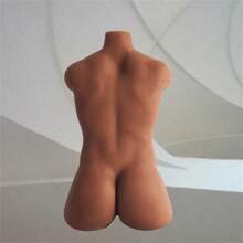 20 Pound Realistic Torso Men's Sex Doll, Life Size Sex Doll With Flexible Dildo, Realistic Sex, Equipped With A 7-Inch Flexible Huge Penis, Used For G-Spot Anal Clitoral Stimulation, A Neutral Masturbator Sex Toy For Gay And Lesbian Couples, Suitable For Female Masturbation (Clothing Not Included)