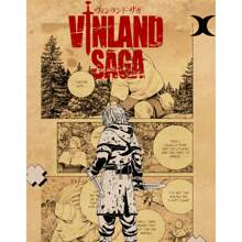 1 pièce Affiches murales sans cadre Vinland Saga Anime Manga, impressions et affiches premium, décoration vintage de salle, bar, café, décoration murale de la maison, impression artistique murale avec cadre en option