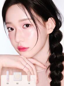 HOLIKA HOLIKA LUMINOUS MILKFIT 腮红 05 芋头牛奶色，节日好心情提亮，柔滑牛奶光泽妆效，轻盈易晕染，水润蜜桃光泽，青春柔焦效果，微妙雾面滤镜，珠光光泽，持妆12小时，防汗，新手友好，韩式彩妆，4毫升/0.13液盎司 - 05 TARO MILK - 查看 10