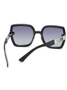 1 bucă ochelari de modă de modă, ochelari de modă, ocazionali, retro pătrați, pătrați, potriviți pentru ieșirile zilnice, stilul de vară pe plajă și pe stradă