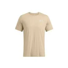 Under Armour Camiseta masculina UA Sportstyle de manga curta no peito esquerdo - Caqui - Ver 1