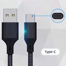 DATA FROG DATA FROG 2/3 Metre Type C Charging Cable For Playstation 5 Gamepad Accessories For PS 5/Xbo X Series S X Controller