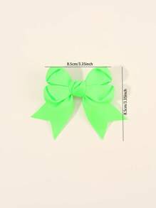 2pcs Colorful Bow Hair Clips,Candy Fabric Alligator Clips Hair Bows,Sweet Hair Accessories For Girls Happy Beach Vacation Gifts
