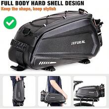 Bike Bags For Bicycles Rear Rack - Black - View 4