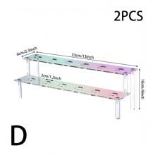 1pc 12-Hole Transparent Acrylic Ice Cream Cone Stand, Crispy Cone & Candy Display Holder