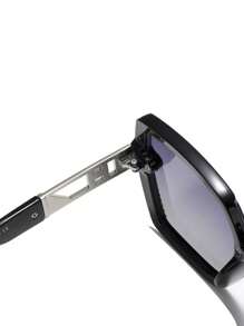 1 bucă ochelari de modă de modă, ochelari de modă, ocazionali, retro pătrați, pătrați, potriviți pentru ieșirile zilnice, stilul de vară pe plajă și pe stradă