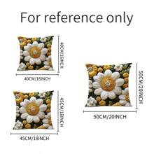 أحجام 16 بوصة/18 بوصة/20 بوصة ثلاثة أحجام بطباعة على الوجهين بنقش التطريز الاصطناعي، أنماط مختلفة ، زهور مخصصة، صور، يمكن تصنيع أنماط مختلفة لهدايا موسم عيد الأضحى، موسم الزفاف، موسم التخرج،عيد الاستقلال الأمريكي