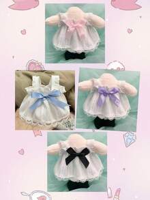1pc Doll Clothes (Without Doll),Fits 17cm/6.69in Doll,Cute Doll Clothes Sets,Doll Clothes Doll,Doll,Doll,Doll>Doll,Clothes For Doll,Doll Clothes,(Sold Only For Clothes. Small Accessories On The Clothes Are Random. Please Think Twice Before Purchasing If You Mind!) - Multicolor - View 2